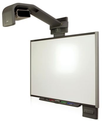 Mit Flatlift Lift Systemen können Sie Ihr Smartboard höhenverstellbar an der Wand oder im Klassenzimmer anbringen