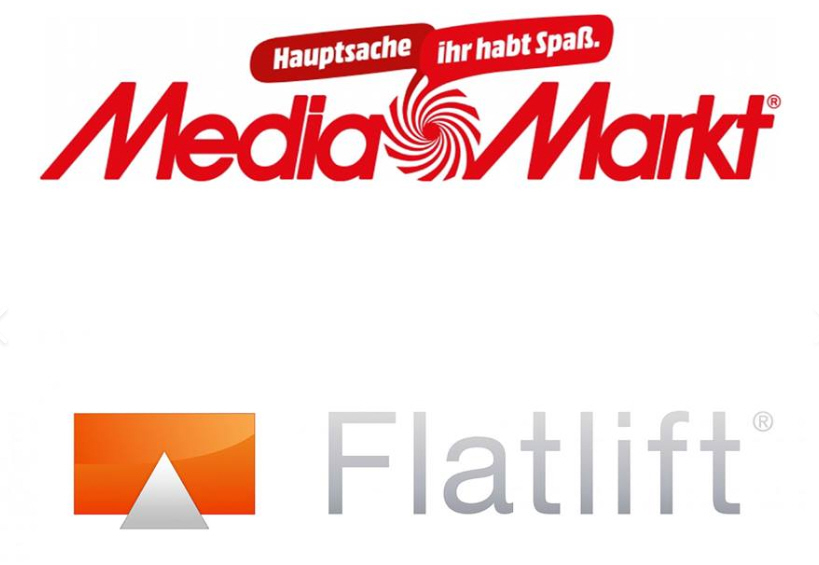 Flatlift MediaMarkt Logo TV Lift Projekt Blog
